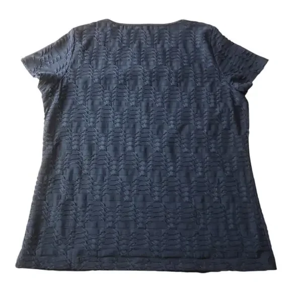 3PK Neutral Sleeveless Shell Tops Sz L Black Ivory Beige Workwear Basics EUC - Picture 11 of 16